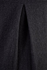 Cashmere & Puffer Vest in Black
