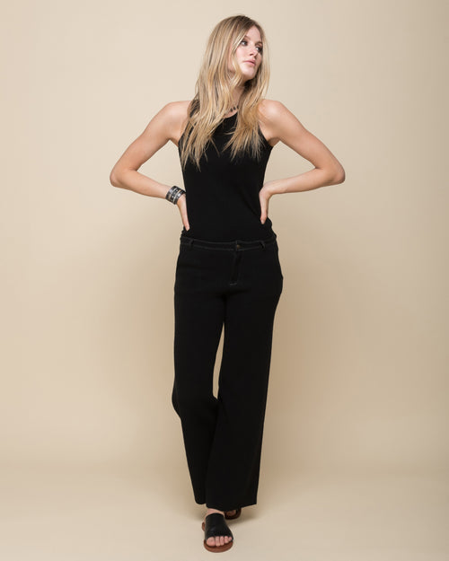 Cashmere Jeans in Black