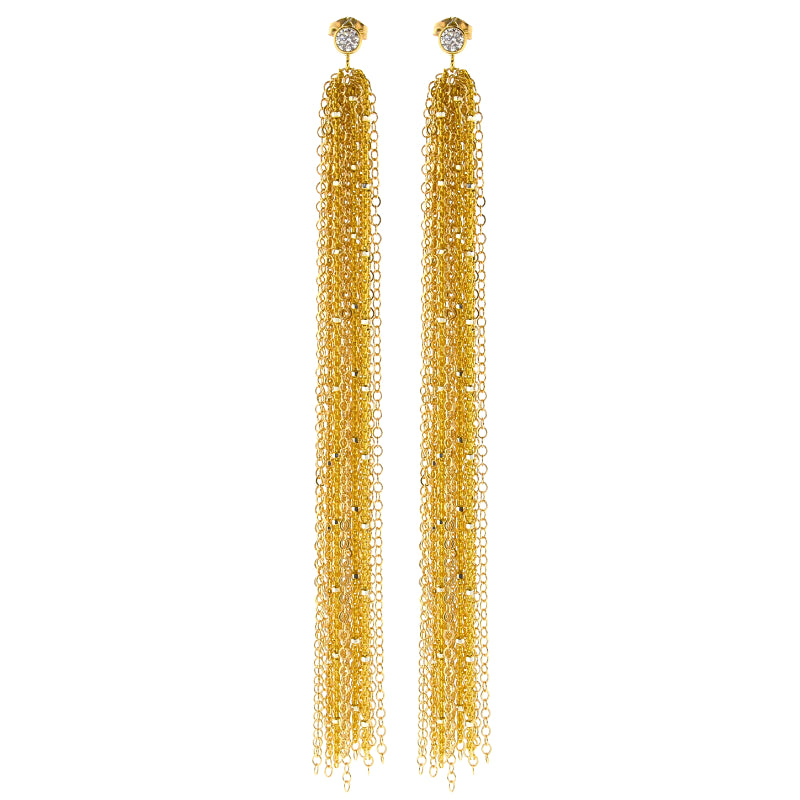 Gold Sweeper Earrings