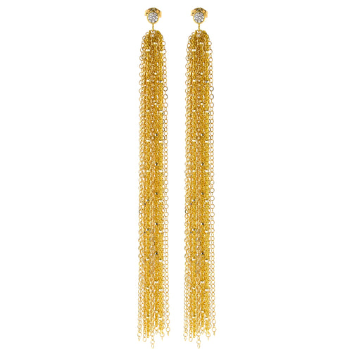 Gold Sweeper Earrings
