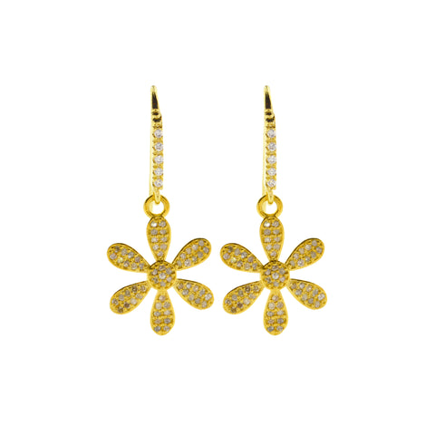 Dainty & Delicate 3 Chain Dangly Earrings in Gold