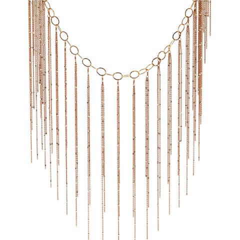 Gold Starry Nights Lariat with Pave Diamond Arrow and Circle Ends