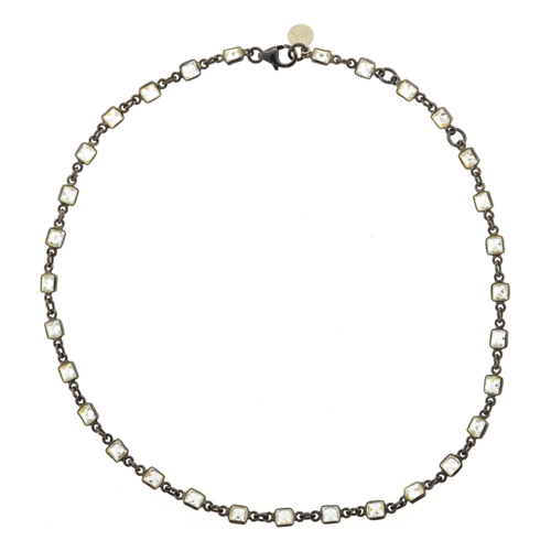 Vallauris Choker in Oxidized Sterling Silver
