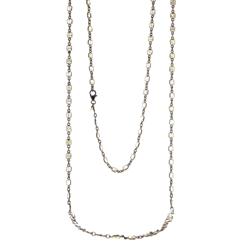 Long Vallauris Necklace in Rose Gold